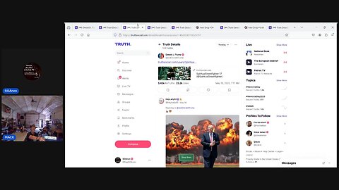 Live on QNP | AUDIO CHAT 179 | SG Sits Down Again w/ Mack @ "MacksForce" to Talk POTUS45-47/Q/Geopolitics (5/26/2025)