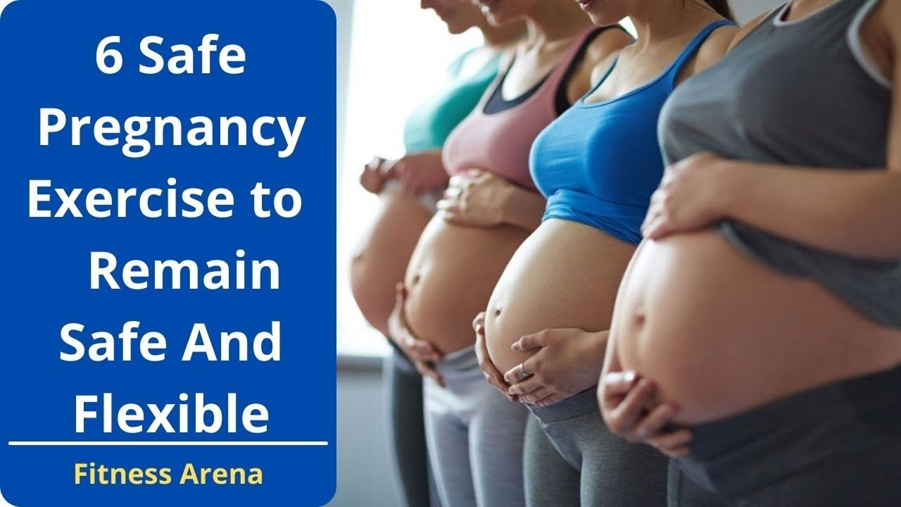 6 Safe Pregnancy Exercise | Pregnancy Exercise For Normal Delivery