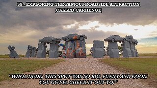 EXPLORING THE FAMOUS ROADSIDE ATTRACTION CALLED CARHENGE