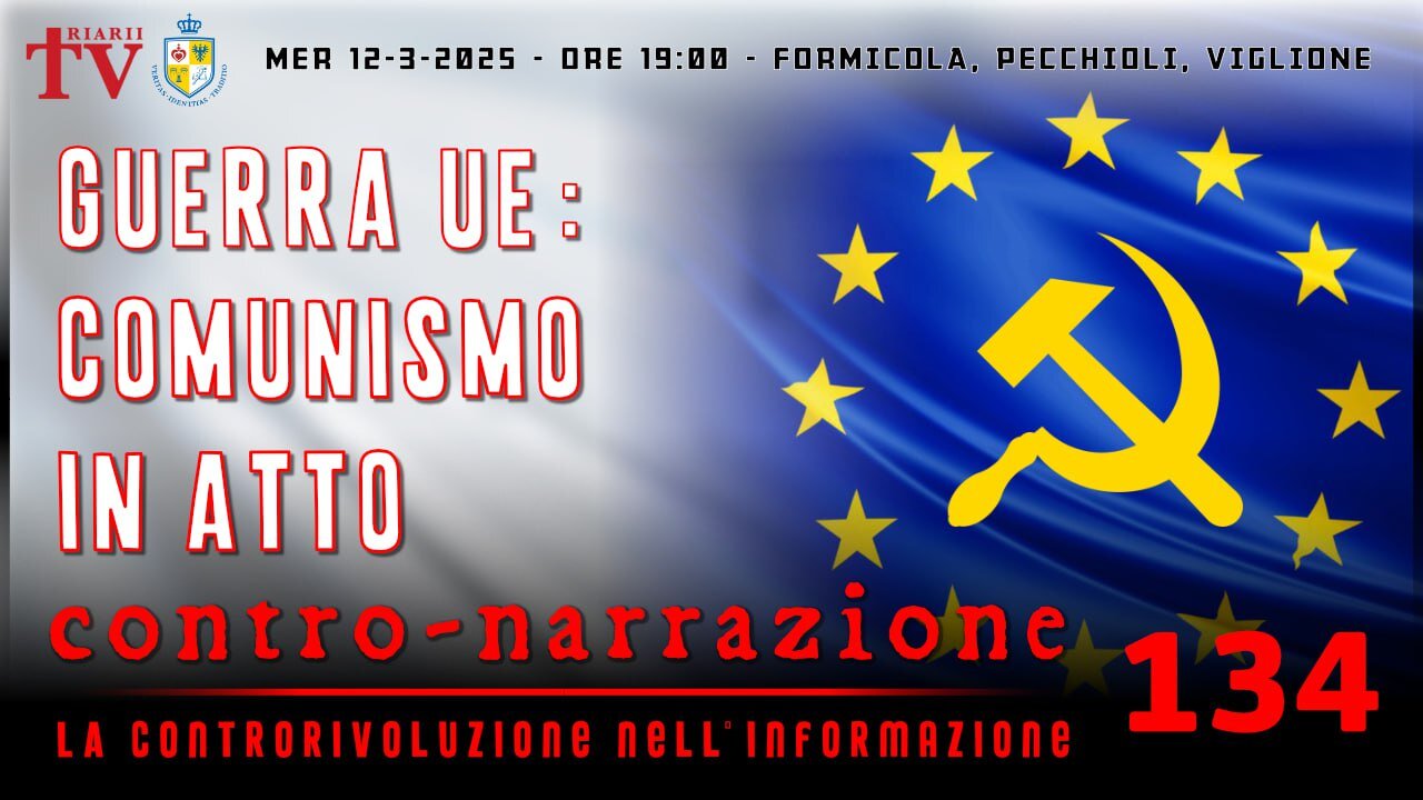 CONTRO-NARRAZIONE NR.134 - LA CONTRORIVOLUZIONE NELL’INFORMAZIONE. FORMICOLA, PECCHIOLI, VIGLIONE