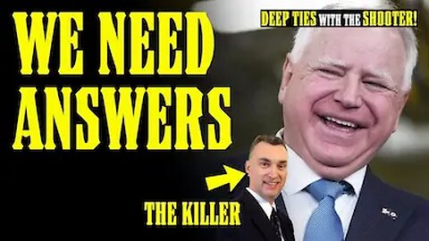 BOMBSHELL in Minnesota Lawmaker ASSASSINATIONS! Tim Walz CONNECTED DIRECTLY to SHOOTER!!!