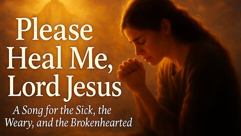 Please Heal Me, Lord Jesus 🙏 | A Gospel Song They Won’t Play on Mainstream Radio