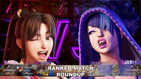 Kuya Kalbo SF6 Ranked Match Roundup. Mai Diamond [Hori Fight Stick]