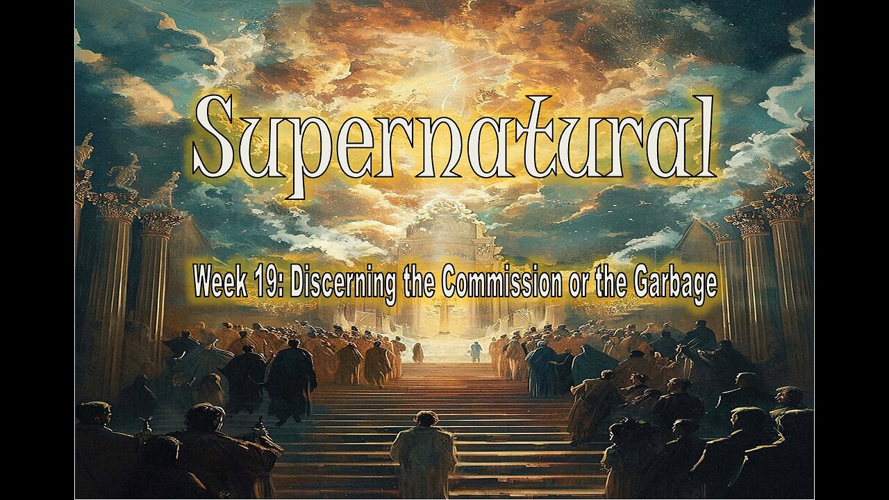 Discerning the Commission or the Garbage #jesus #motivation #biblestudy