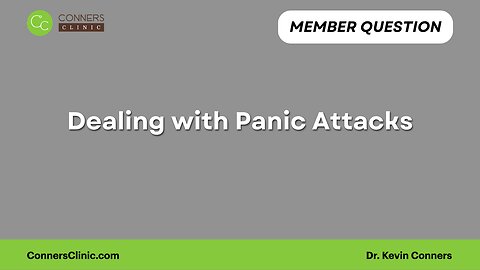 Dealing with Panic Attacks
