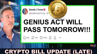 BREAKING: Genius Bill WILL PASS. Did Everyone Notice Bitcoin & Altcoin Pattern?