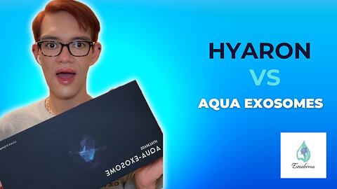 Hyaron vs Aqua Exosomes?! 😱 Who will win? 🫣 New community Spotlight! 💯 Always giving back to the community! 🥰 Who’s next?! 🩵 Code Robbie15 @ Estaderma ✨