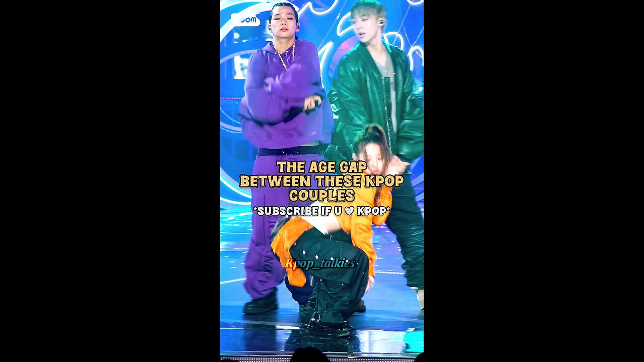 the age gap Between these Kpop couples