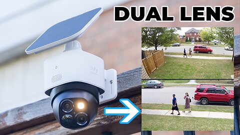 The BEST Solar Camera Out There? eufy SoloCam S340 Dual-Lens Security Camera