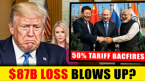 Trump’s 50% Tariff War Backfires? $87B Disaster Hits Medicine, Tech & Farmers!