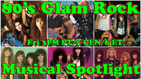 Musical Spotlight Episode 115 | 80's Glam Rock | On The Fringe