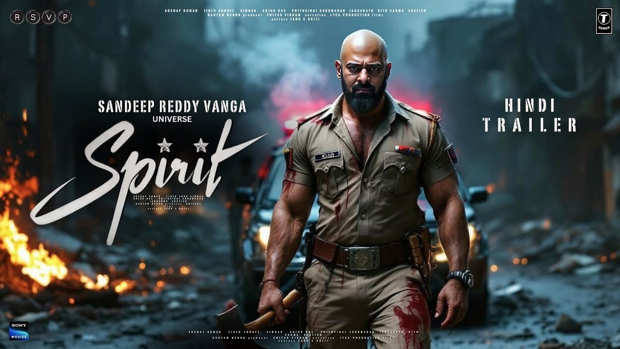 SPIRIT - First Look Trailer | Prabhas | Korean Star Don Lee | Sandeep Reddy Vanga