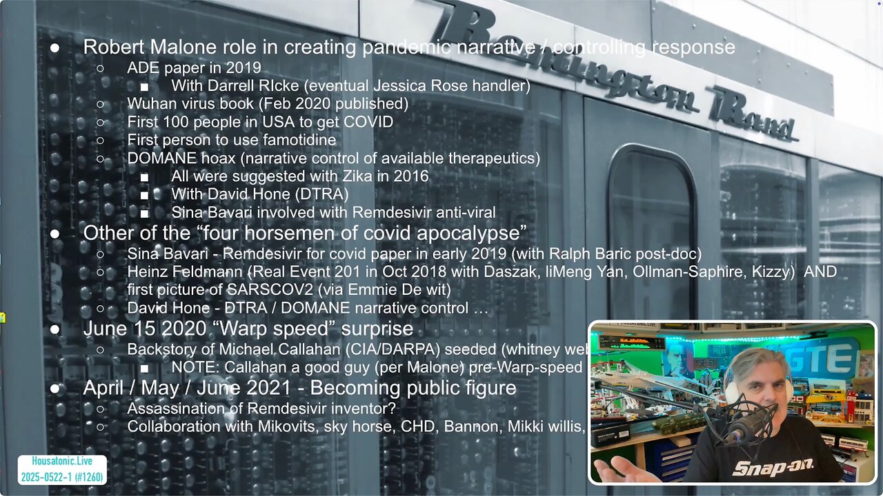 MALONE-19 … INVENTING A PANDEMIC