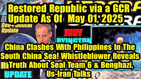 Restored Republic via a GCR. Situation Update May 1 ~ Trump Return- Judy Byington. Benjamin Fulford