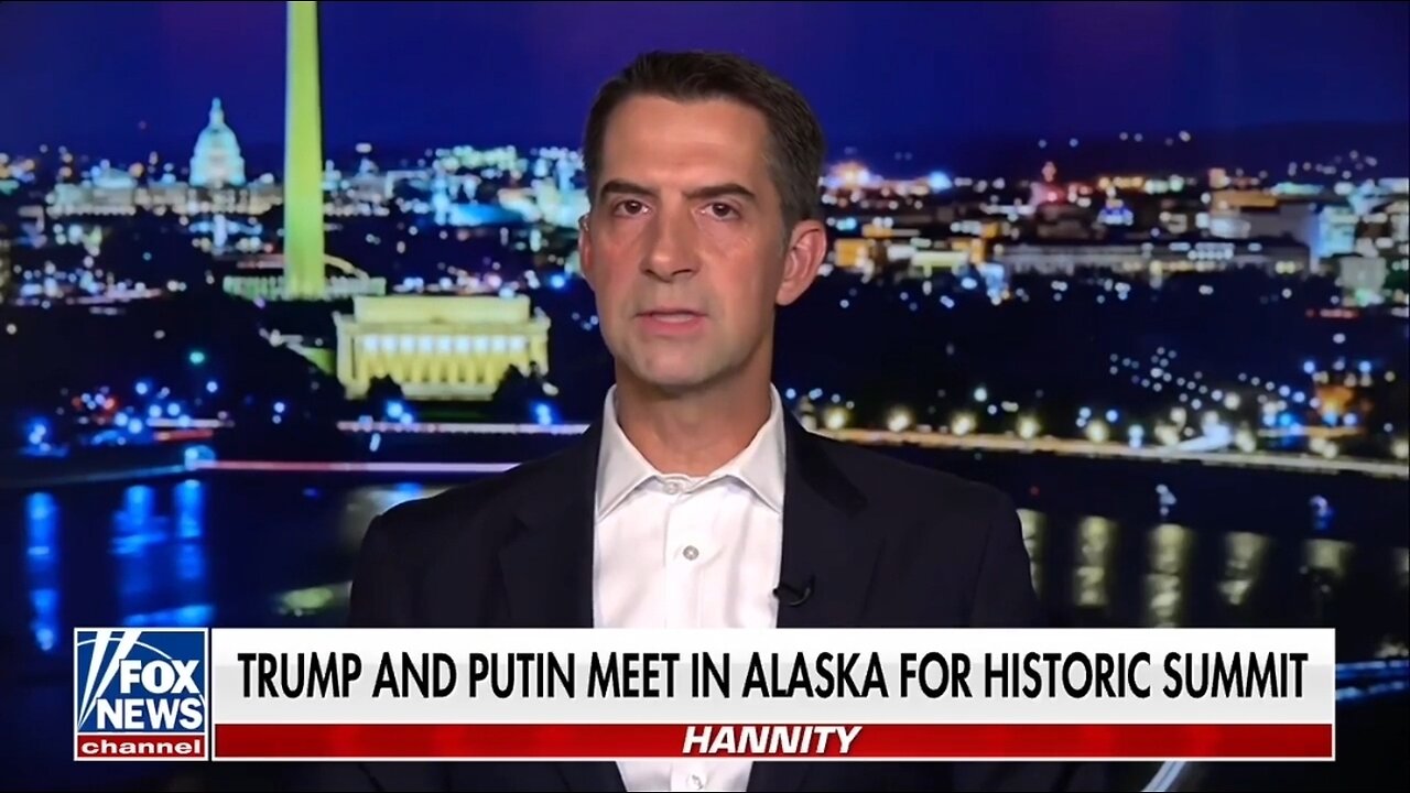 Sen Cotton: Trump/Putin Meeting Was An Important Step Forward