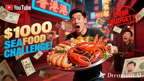 $1000 Seafood Challenge in Hong Kong!! We Went OVER BUDGET!!