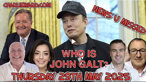 CHARLIE WARD DAILY NEWS- AUTOPEN SCANDAL EXPANDS, MUSK STEPPING AWAY FROM DOGE, WHO IS John Galt?