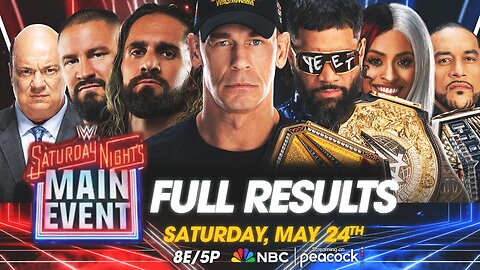 FULL RESULTS | WWE Saturday Night's Main Event 39 | Bevelock