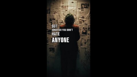 “ You were loyal… to wrong people.” #joker