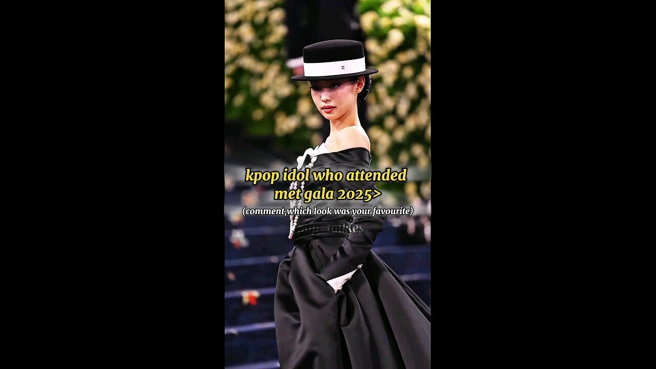 kpop idol who attended met gala 2025