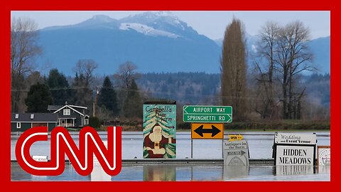 Woman records ‘truly horrifying’ rising water along Washington river