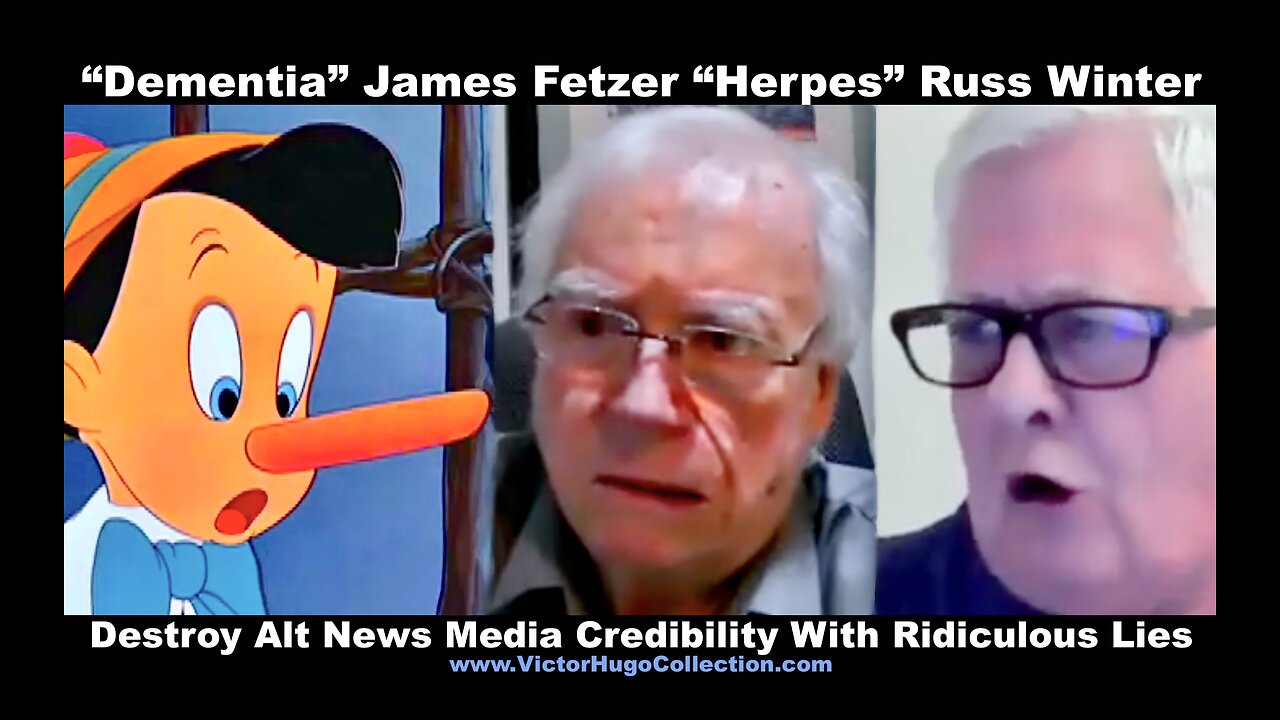 SGT Herpes Russ Winter Dementia Jim Fetzer Destroy Alt News Media Credibility With Ridiculous Lies