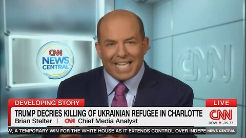 Brian Stelter Says Comments About Charlotte Murder Are "Baldly Racist"