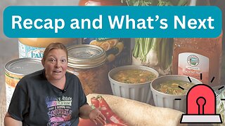 Monthly Recap + What’s Ahead | #everybitcountschallenge Souptember, Spamtember & Preparedness Month
