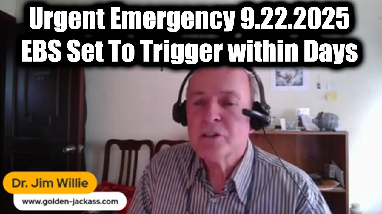 Urgent Emergency 9.22.25 - EBS Set To Trigger Within Days