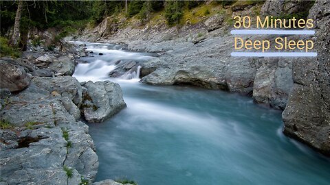 Peaceful River Sounds | Flowing Water for Deep Relaxation & Stress Relief