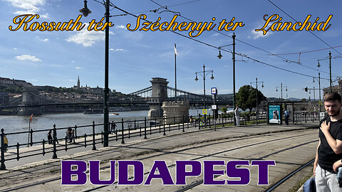 Kossuth tér - Széchenyi tér - Lánchíd - Budapest - Hungary #chainbridge #hungarytravel