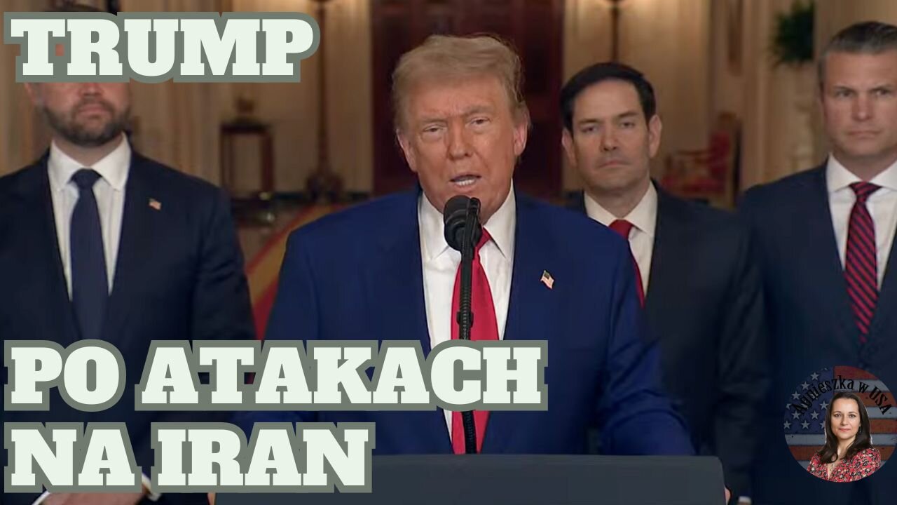 Przemówienie Donalda Trumpa po atakach na Iran + kilka słów od Tore Says. Obejrzyj do końca