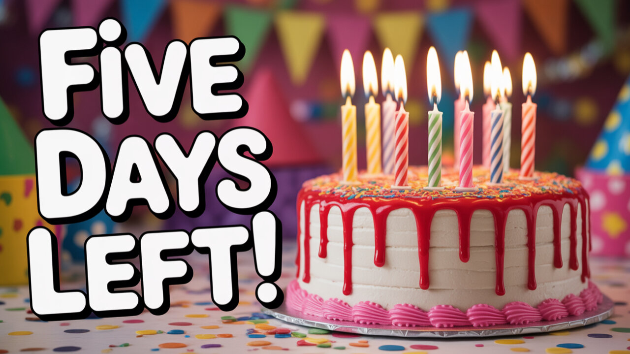 🥳 Birthday is in 5 days! Sep 23rd! 😍