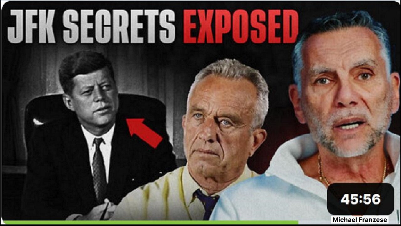 Reaction to RFK Jr Controversial Claims: JFK Assassination & Kennedy Legacy ~ by Fm'r Mobster Michael Franzese (Find more from MJ on Rumble & Youtube) 3/27/25