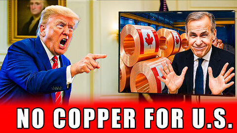 OMG, YOU CAN’T SEE WHAT'S COMING — Canada’s Copper Exports to U.S. Slump, US Industry on Edge