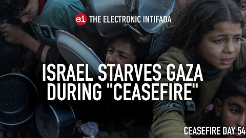 Israel starves Gaza during "ceasefire," with Nora Barrows-Friedman