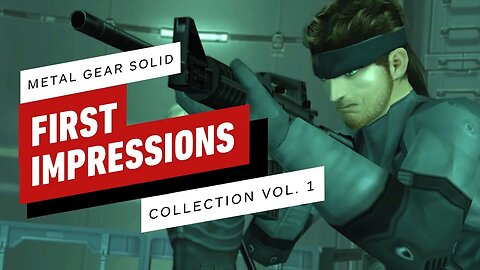 Playing Metal Gear Solid Master Collection Vol. 1 on Switch Left Us With Mo