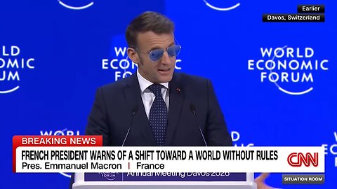 ‘This is crazy’: Macron rips Trump’s tariff threat in Davos
