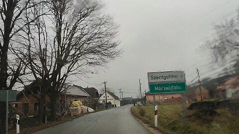 Szentgotthárd, Hungary, empty streets