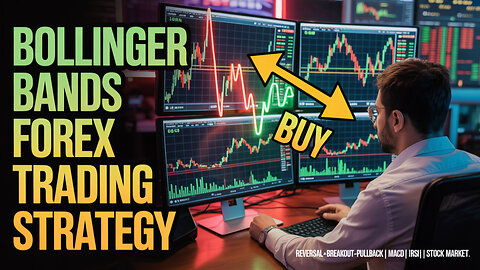 Bollinger Bands Forex Trading Strategy | Reversal+Breakout+Pullback | MACD | RSI | Stock Market