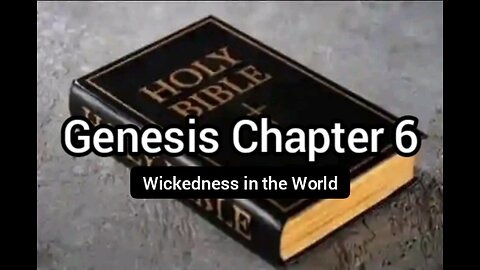 Genesis Chapter 6 NIV