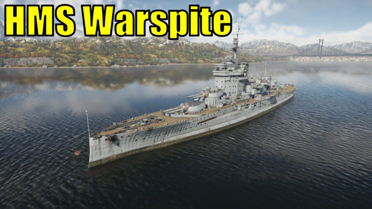 HMS Warspite First Impressions - Hornet's Sting Dev Server - War Thunder