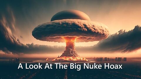Red Mercury in a mirror and they faked the videos of the nuclear weapons test - The Nuke Boogey Man
