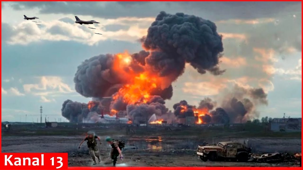 F-16s obliterated Russian command posts, logistics hubs, concentrations of troops