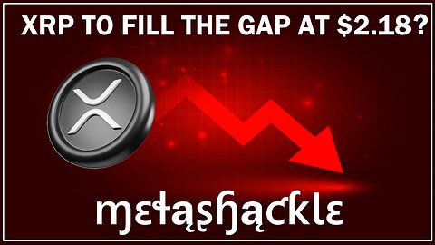 The #GAP on the #XRP chart will likely cause its price to..