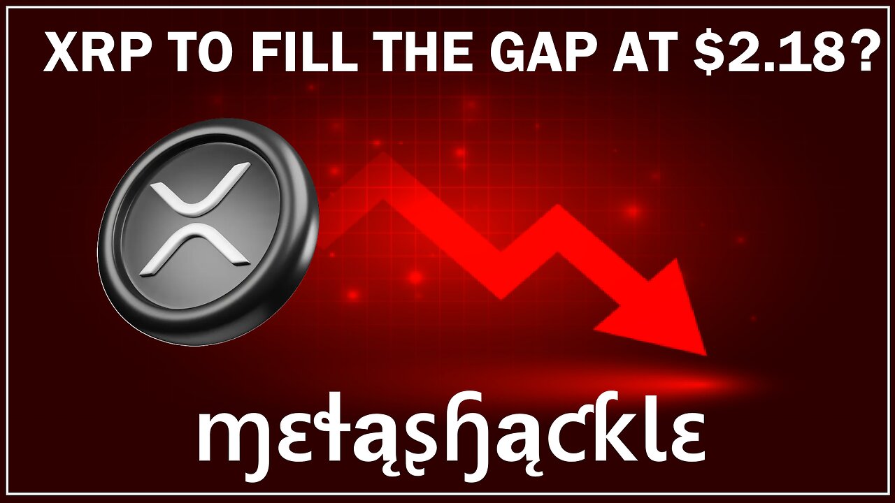 The #GAP on the #XRP chart will likely cause its price to..