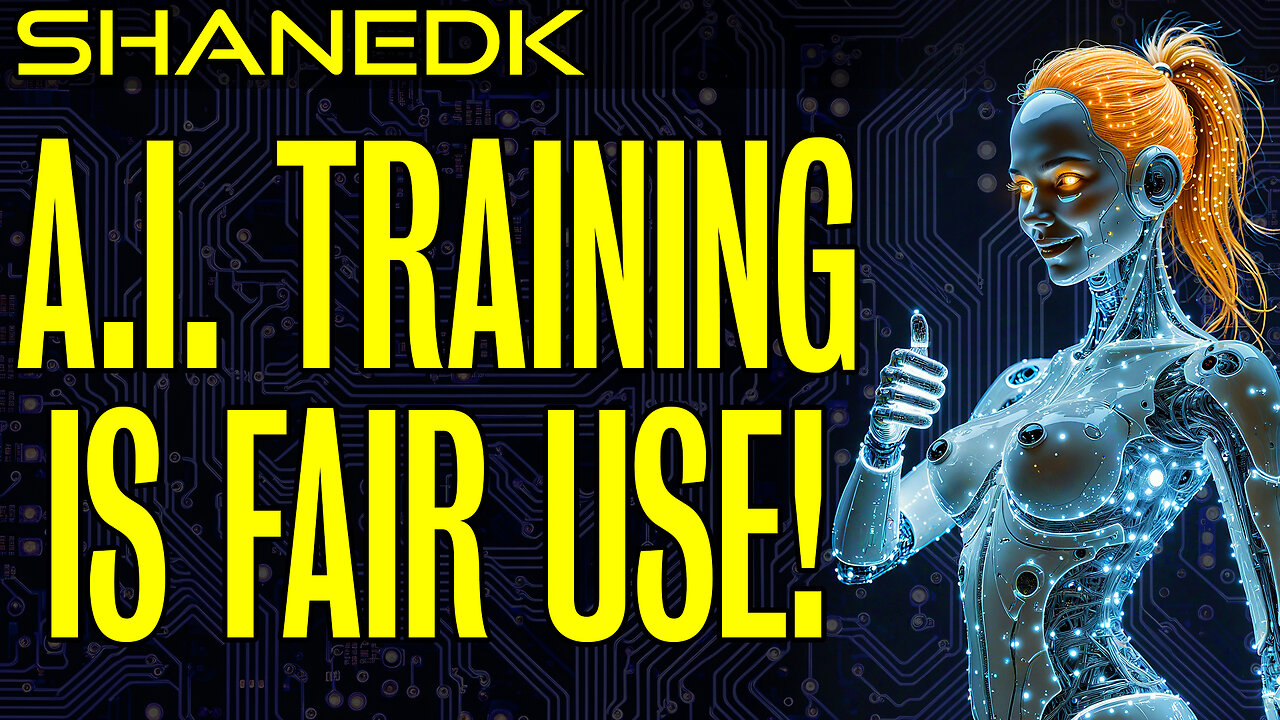 Why AI Training Is Fair Use