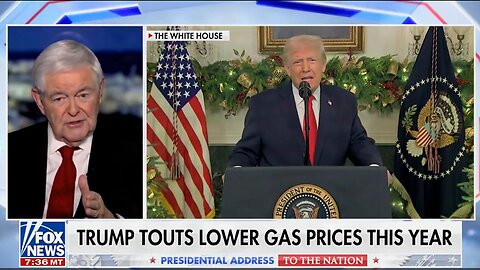 Newt Gingrich on President Trump’s Address to the Nation: "Some day, people will say...