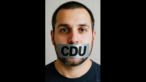 German CDU Party Using Tax Money To Intimidate Citizens Into Staying Quiet!
