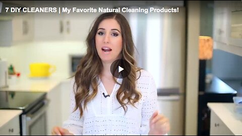 "My Top Seven Favorite DIY Natural Cleaning Products!"